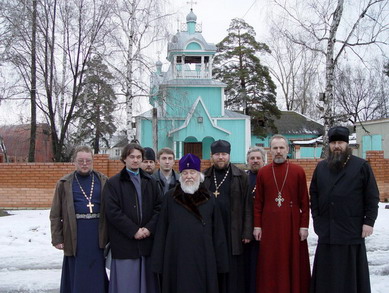 Архиепископ Прокл на престольном празднике в Серафимовском храме