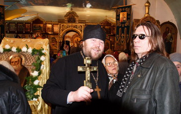 Отец Сергий и Алексей Бурлаков