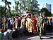 4 июня в Симбирск прибывает Крестный Ход по торжественному приношению Чудотворной Иконы Жадовской Казанской Божией Матери (фото прибытия Крестного Хода в Симбирск в 2005 году).