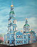 В Симбирске продолжилось строительство Спасо-Вознесенского собора.