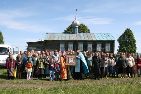 Встреча с Богородицей в Теньковке