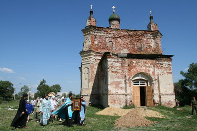 Покровский храм в Шаховском