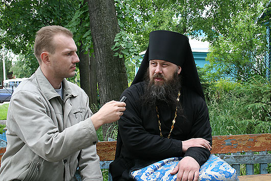 Наместник Жадовского мужского монастыря отец Филарет.