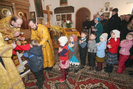 Воспитанники православной гимназии при Арском храме