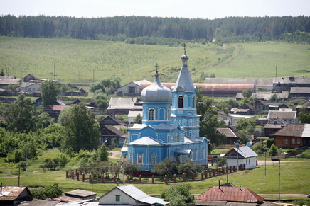Казанский храм села Кивать