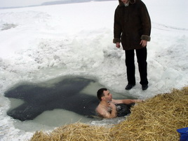 На Русском Берегу вода теплее!