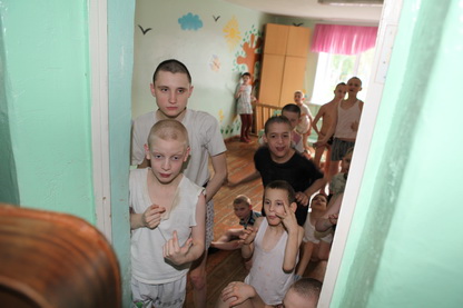 Крестный ход в Максимовском детском доме