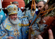 Архиепископ Прокл встречает Богородицу в Симбирске