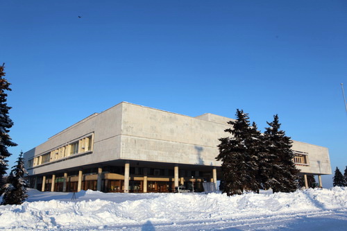 Мемориальный центр имени В.И.Ленина, в котором проходит выставка «Радость Слова»
