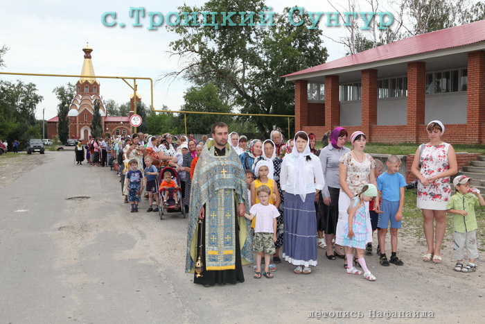 В село Троицкий Сунгур принесли Пресвятой Образ Богородицы.
