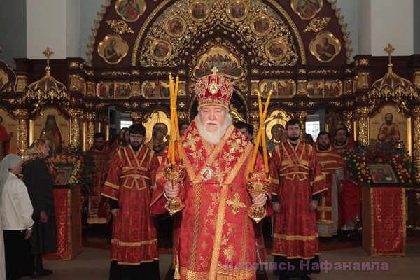 В Свято Богородице Казанском Жадовском Мужском монастыре праздник обретения Чудотворного образа