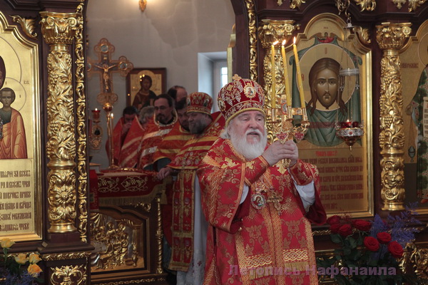 В Свято Богородице Казанском Жадовском Мужском монастыре праздник обретения Чудотворного образа