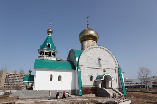 Храм в честь св.апостола Андрея Первозванного