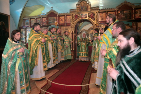 Божественная Литургия день памяти святого Серафима Саровского