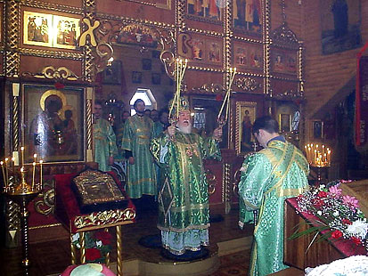 Архипастырь Симбирский и Мелекесский поздравил всех с праздником блаженного Андрея Симбирского