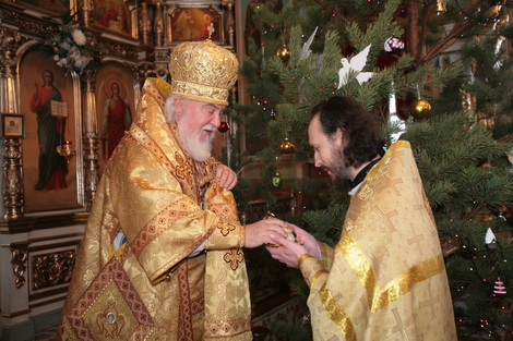 Архиепископ Симбирский и Мелекесский Прокл благодарит протоиерея Василия Карпухина за усердную  службу 