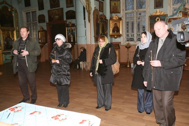 Совместная молитва о православных журналистах  в день памяти павшим журналистам
