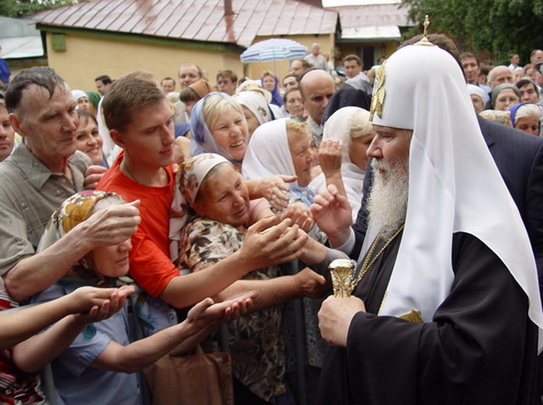 Святейший Патриарх Алексий II.27 июня 2005г. Казань.