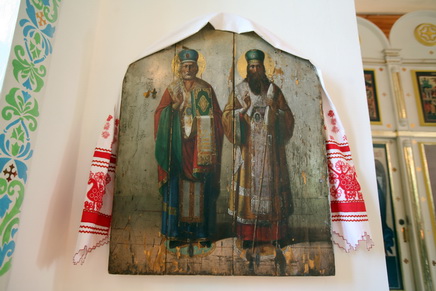Икона - дар из Жадовского монастыря