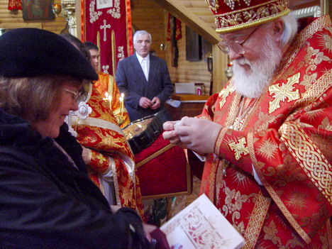 Награждение медалью св.Андрея Симбирского Чудотворца