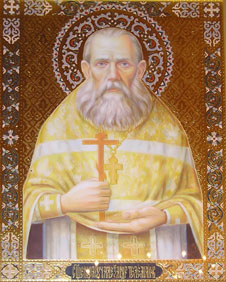 Икона священномученика Александра Телемакова, пресвитера Чумакинского, находится в храме во имя Всех Святых г. Ульяновска.