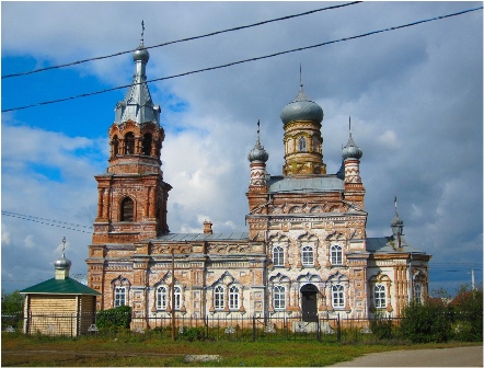 Покровский храм с. Карлинское.