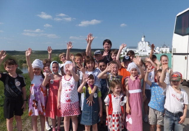 Воскресная школа «Путеводная звезда» организовала паломничество в с. Арское.