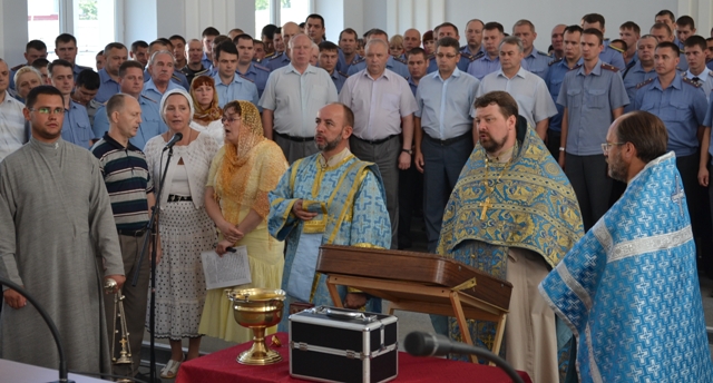 Жадовская икона Божией Матери посетила учреждения правоохранительных органов Ульяновской области.