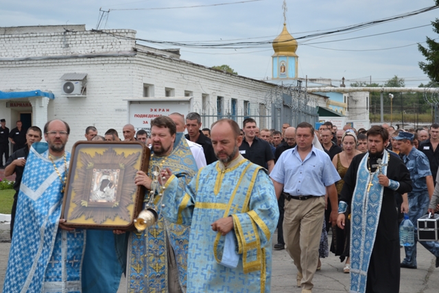 Жадовская икона Божией Матери посетила учреждения правоохранительных органов Ульяновской области.